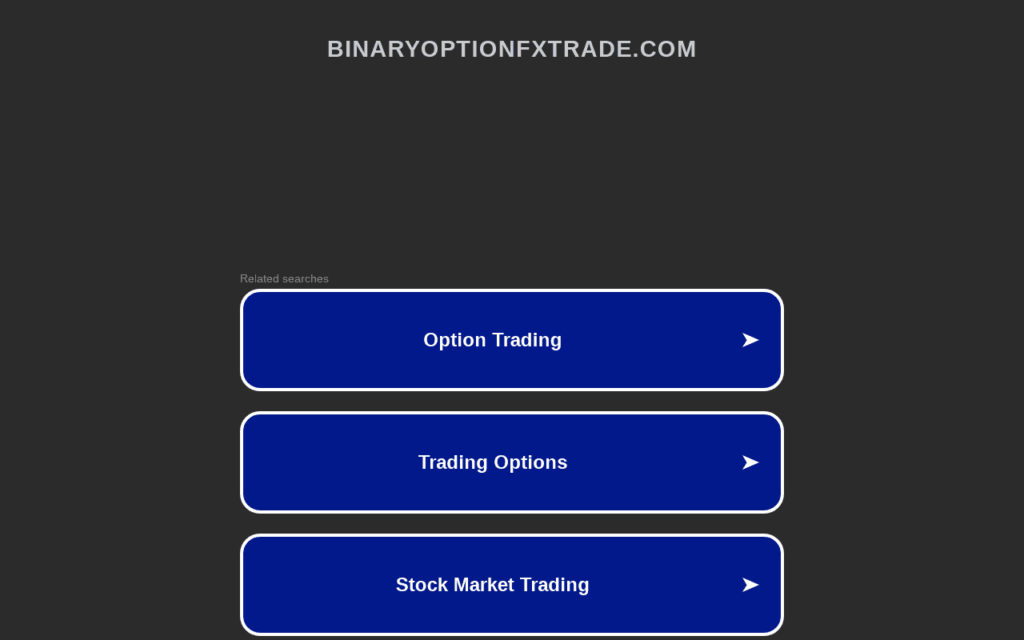Binary.Option.Fx.Trade.Ltd