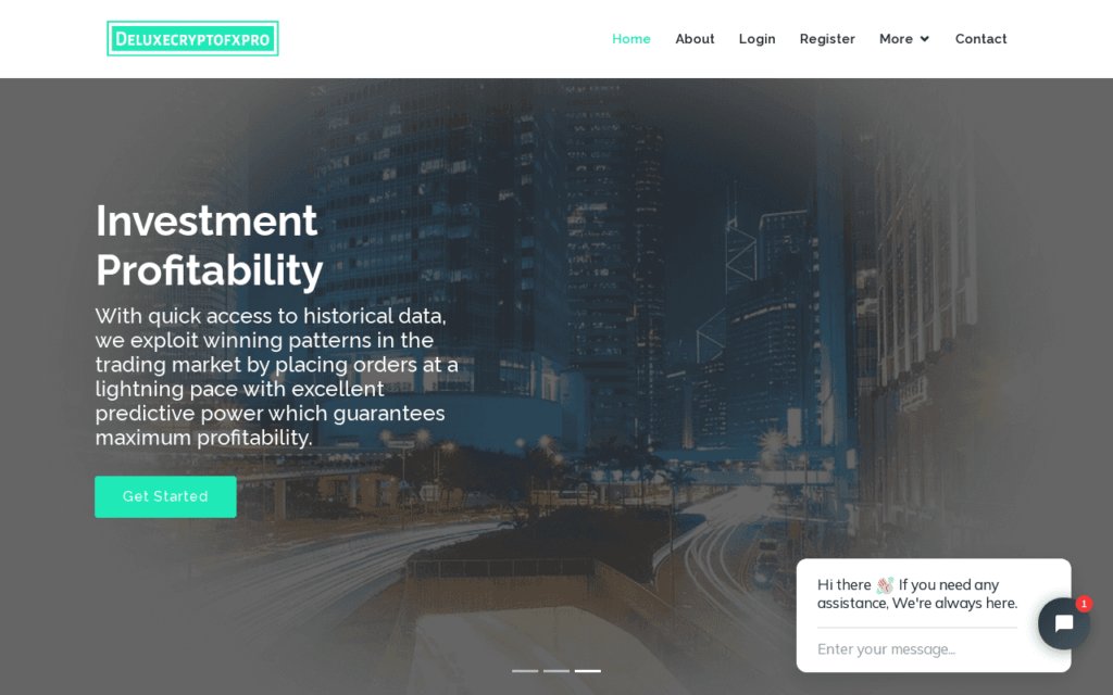 Deluxecryptofxpro Ltd Review (deluxecryptofxpro.com) – Scam Deluxecryptofxpro.Ltd