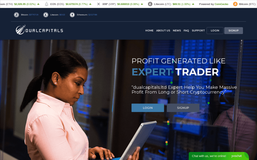 Dual Capitals Review (dualcapitals.ltd) – Scam Dual.Capitals