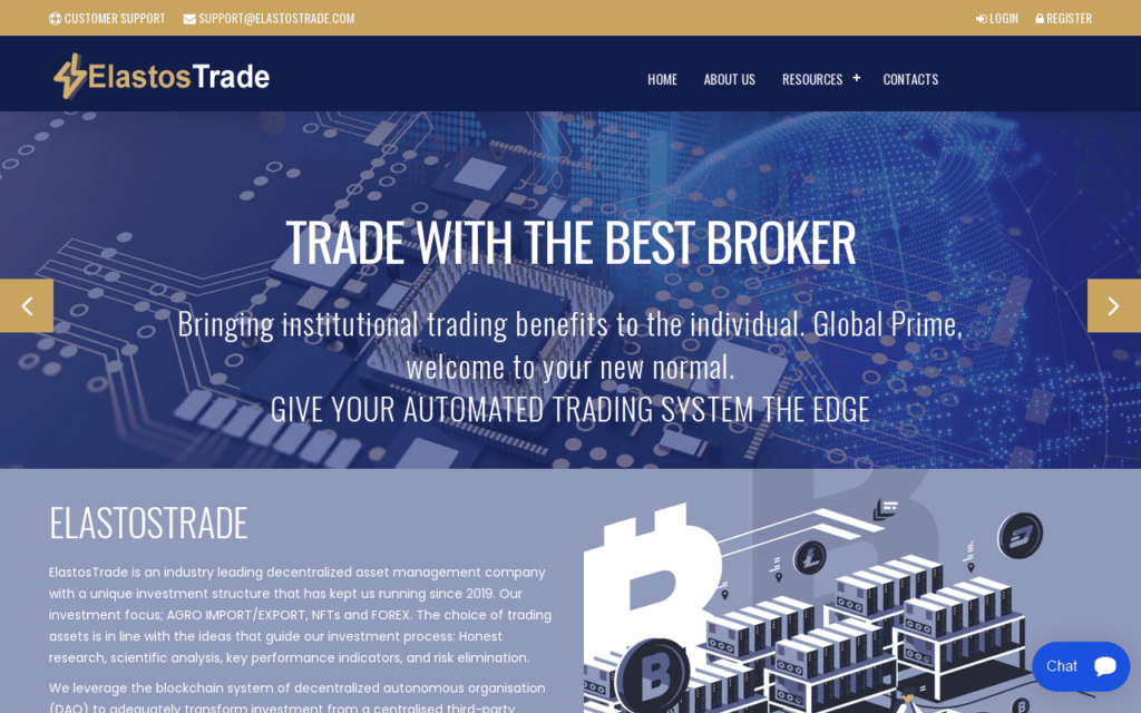 ElastosTrade Review (elastostrade.com) – Scam ElastosTrade