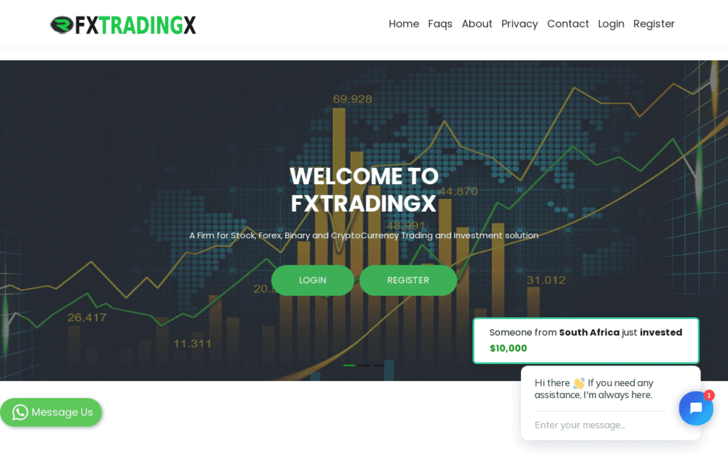 Fxtradingx Review (fxtradingx.com) – Scam Fxtradingx