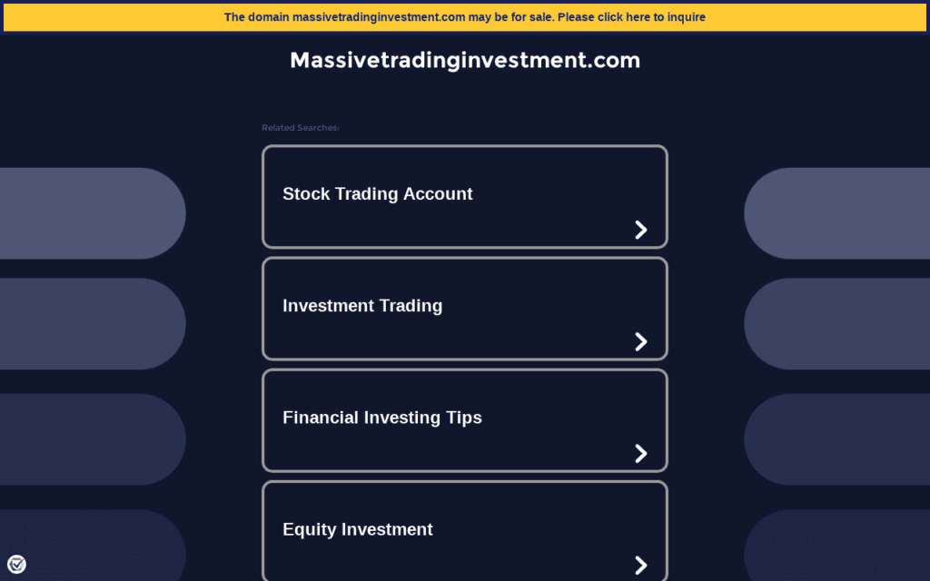 Massivetradinginvestment.Ltd