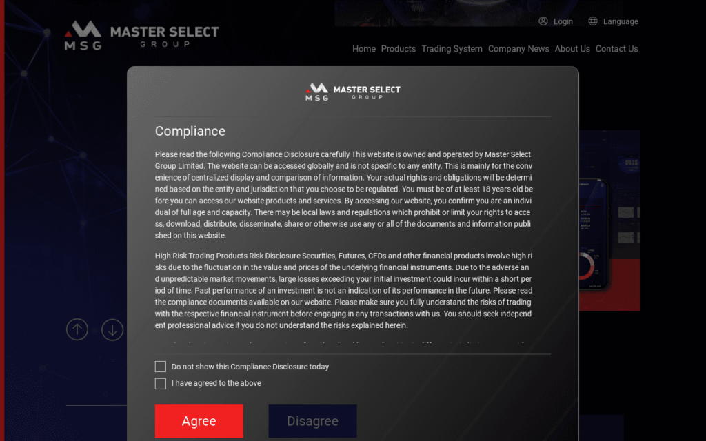 Master.Select.Group.Limited./.MSG.Forex