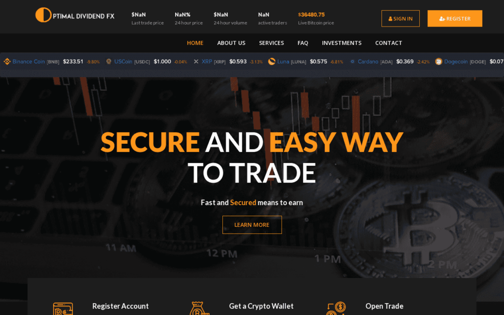OptimalDividendFx.LTD