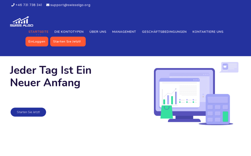 SWISSALGO Review (swissalgo.org) – Scam SWISSALGO