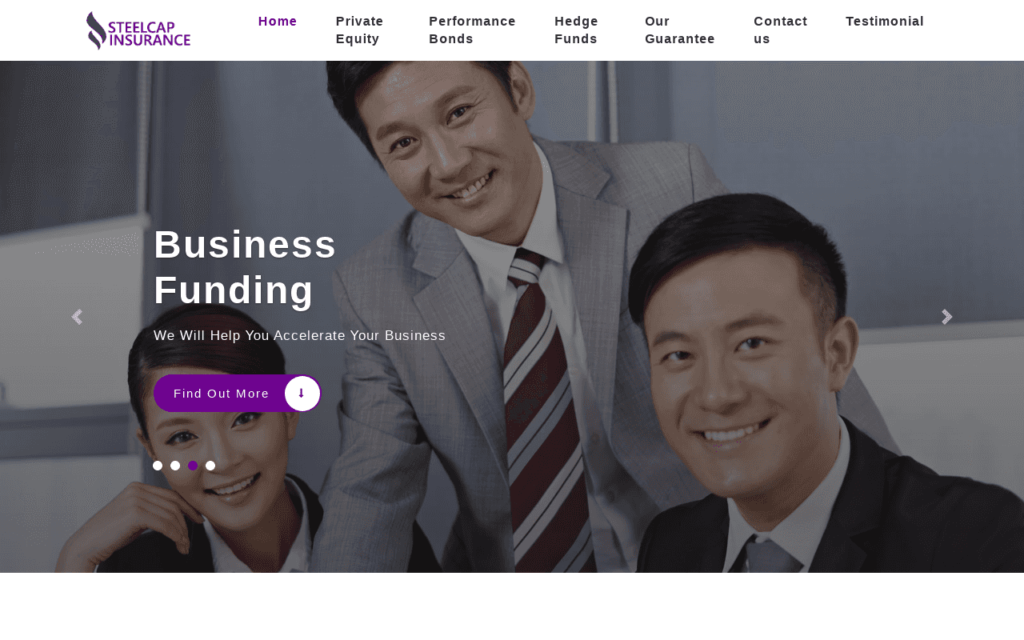 Steelcap Insurance Pte Limited Review (steelcapins.com) – Scam Steelcap.Insurance.Pte.Limited