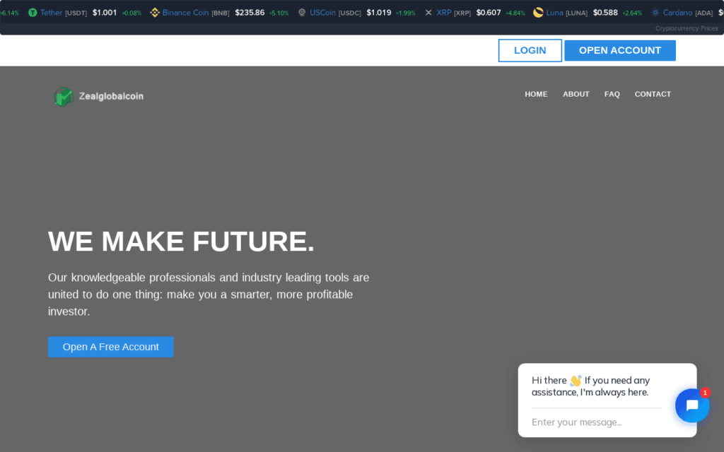 Zeal Global Coin Review (zealglobalcoin.com) – Scam Zeal.Global.Coin