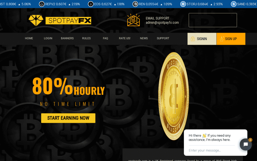 Spotpayfx com Ltd Review (spotpayfx.com) – Scam Spotpayfx.com.Ltd