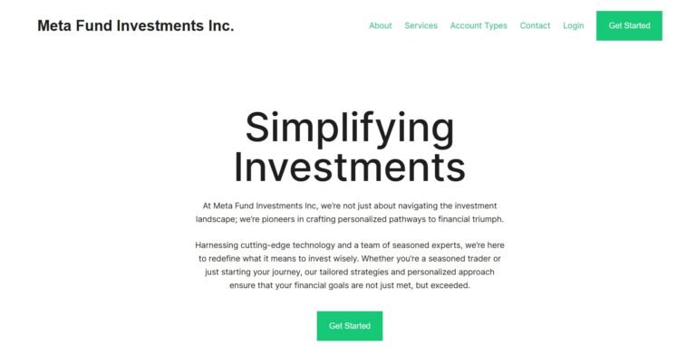 Meta Fund Investments Inc Scam Review