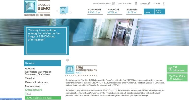Bemo Investment Firm LTD Scam Review