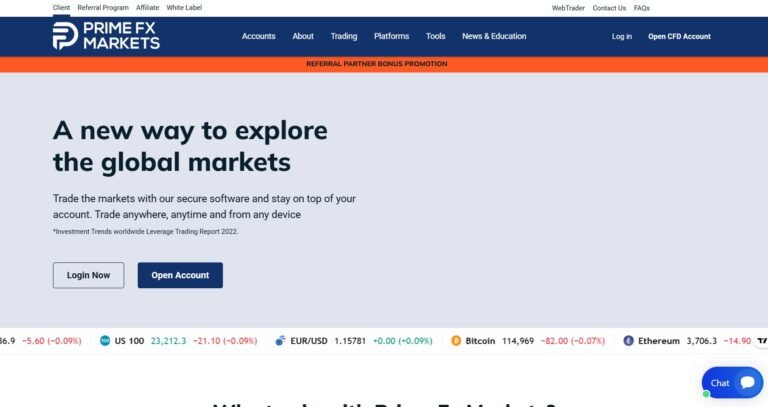 Prime FX Markets Scam Review