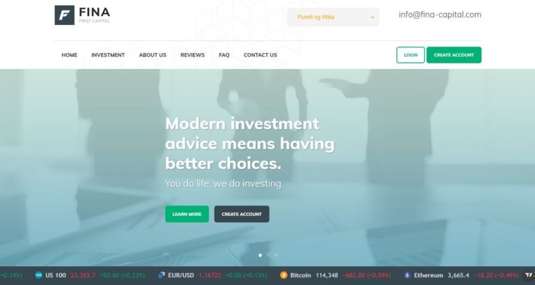 Fina Capital Scam Review